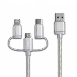 Cable Usb Universel 3 En 1 3m - GOODMANS -Cadeaux Soldes Magasin 417877 4 large default