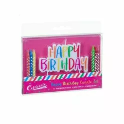 Coca-Cola Ensemble De Bougies Happy Birth