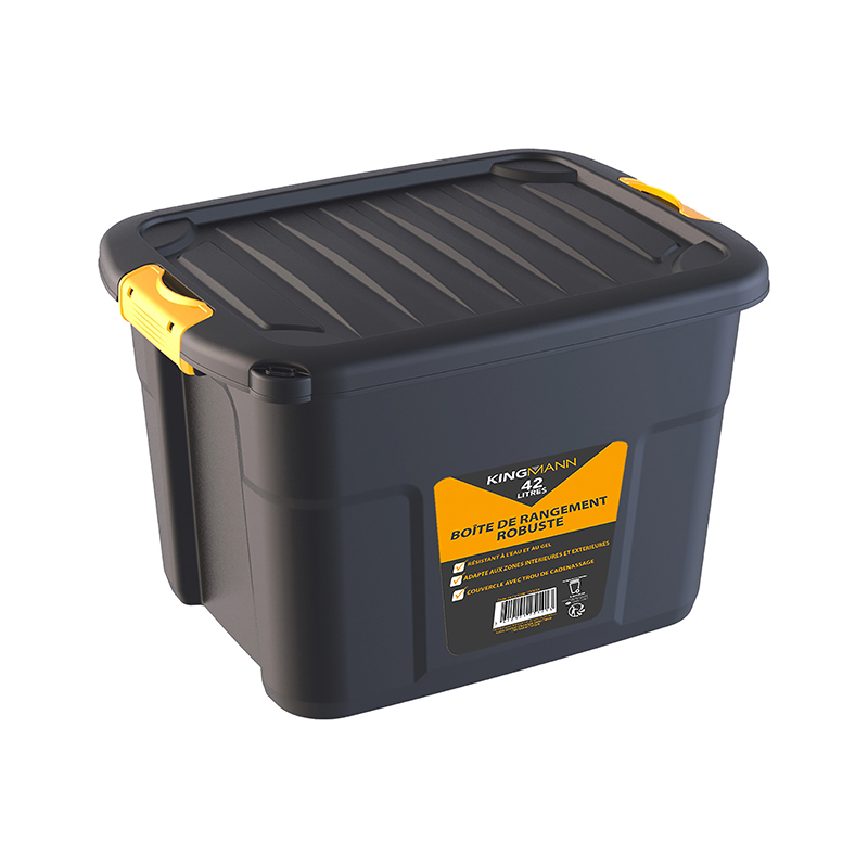 Mano Box De Rangement Bricolage 42l - KINGMANN 3 Mano Box De Rangement Bricolage 42l - KINGMANN