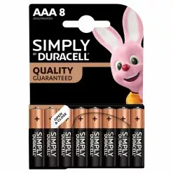 Panasonic Pile Lr03 X8 Simply - Duracell