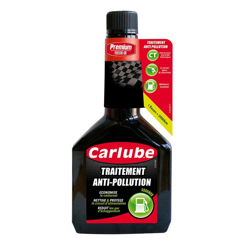 AUTO PRATIC Traitement Anti Pollution - CARLUBE 3 AUTO PRATIC Traitement Anti Pollution - CARLUBE