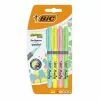 JEUX DE MOMES Lot De 4 Surligneurs Pastel - BIC -Cadeaux Soldes Magasin 426683 large default 1
