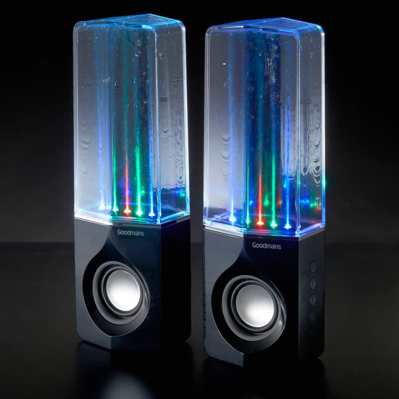 ATMOSPHERA Enceinte Lumineuse Jet D Eau - GOODMANS 3 ATMOSPHERA Enceinte Lumineuse Jet D Eau - GOODMANS