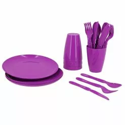 OUTDOOR ADVENTURE Set Pique Nique 21 Pcs En Plasti -Cadeaux Soldes Magasin 445235 3 large default
