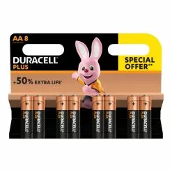 Eveready Duracell Plus Aa/lr06x8 - Duracell