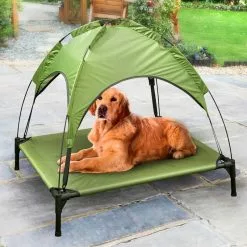 GRAND COUCHAGE Lit Sureleve Baldaquin Chien