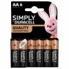 Signature Pile Simply Duracell Aa X6 - Duracell