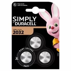Panasonic Pile Simply Duracell Cr2032 X3 - Duracell