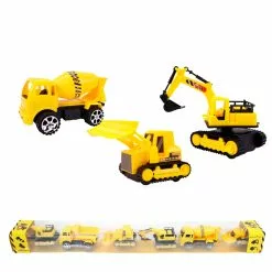 Hotwheels Vehicules De Chantier A Friction