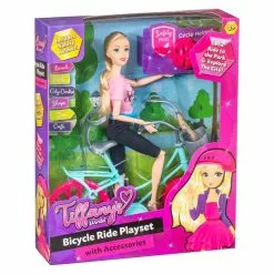 Disney Poupee Fait Du Velo