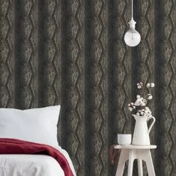 Superfresco Papier Peint Vermeil Stripe - BOUTIQUE -Cadeaux Soldes Magasin 474795 2 large default