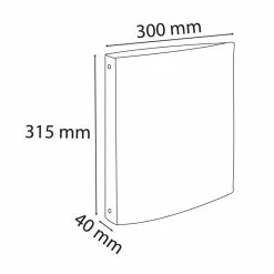 Oxford Classeur A4 4 Anneaux -Cadeaux Soldes Magasin 478534 8 large default