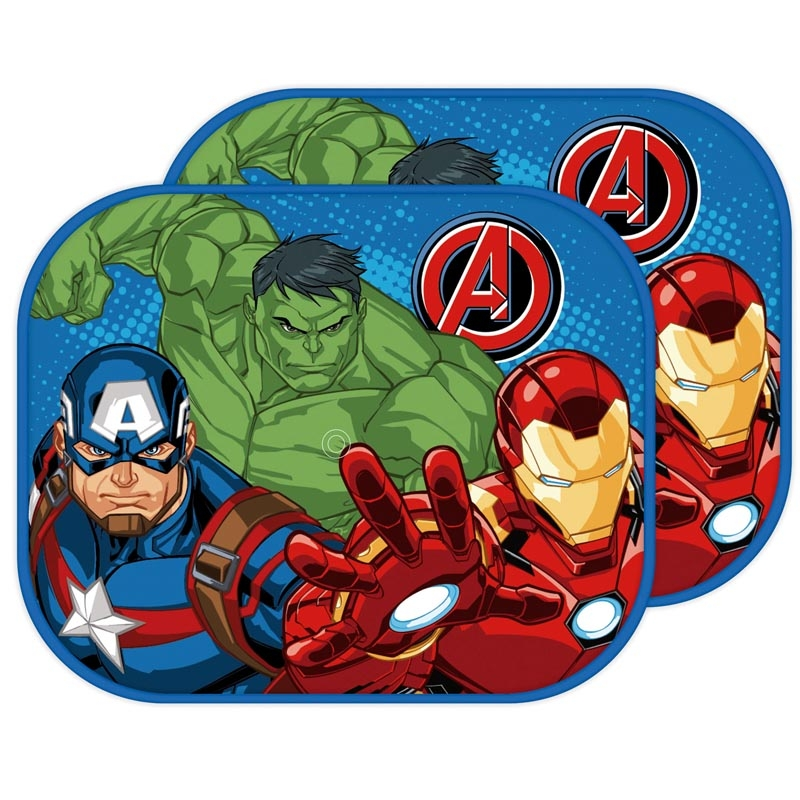 CAR ESSENTIAL Pare-soleil Avengers X2 - AVENGERS 3 CAR ESSENTIAL Pare-soleil Avengers X2 - AVENGERS